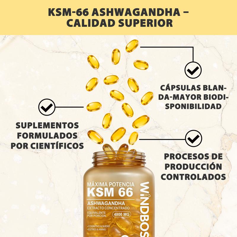 Nuvita KSM-66 Ashwagandha Capsules