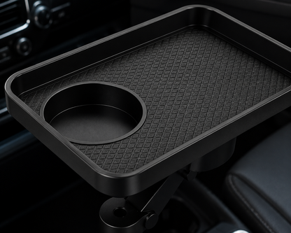 360° Adjustable Car Cup Holder Tray