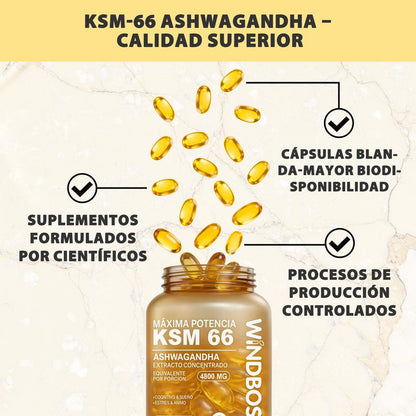 Nuvita KSM-66 Ashwagandha Capsules